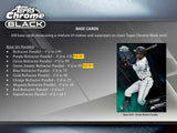 2021 Topps Chrome Black Baseball Hobby Box