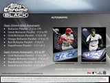 2021 Topps Chrome Black Baseball Hobby Box