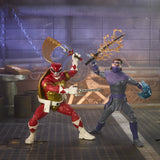 MMPR/TMNT Lighting Raphael & Foot Soldier Action Figure 2PK