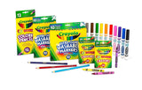 Crayola Art Supplies Set (80ct), Crayons, Markers & Colored Pencils, Coloring Supplies for Classrooms & Teachers