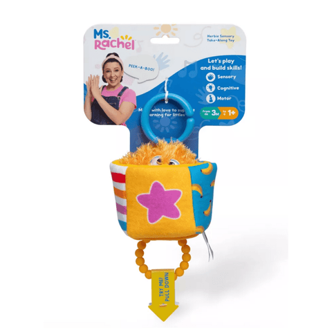 Ms. Rachel Herbie Sensory Take-Along Toy New With Tag