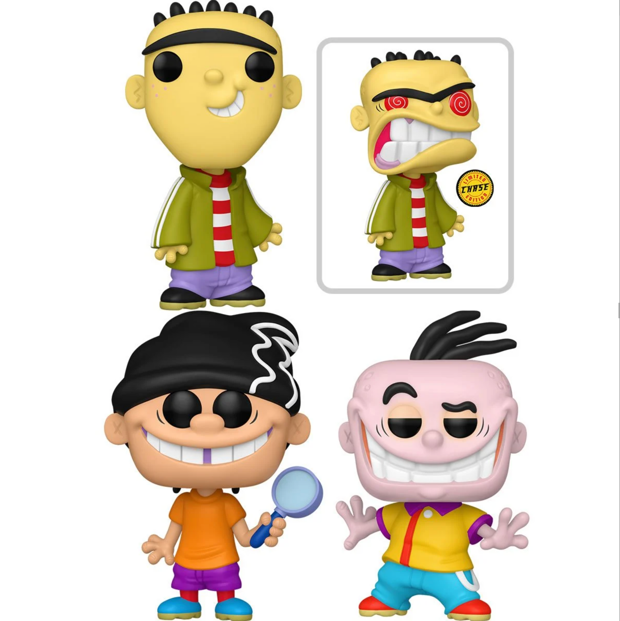 Funko Pop! Animation Cartoon Network Ed, Edd n Eddy Vinyl Figure (Case ...