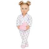 Our Generation Serenity 18-inch slumber party doll with heart pajamas