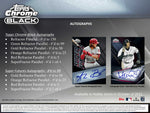 2021 Topps Chrome Black Baseball Hobby Box