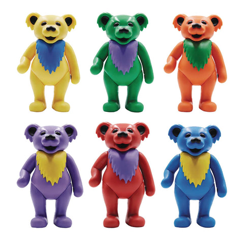Super7: Grateful Dead Wave 1 Dancin Bears Reaction Figure (Set of 6)
