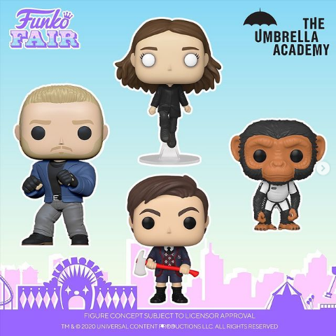 Television - Umbrella Academy Collection (Funko Fair 2021)