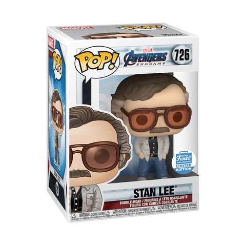 Funko Pop! Marvel - Stan Lee Avengers Endgame (Funko Shop Sticker)